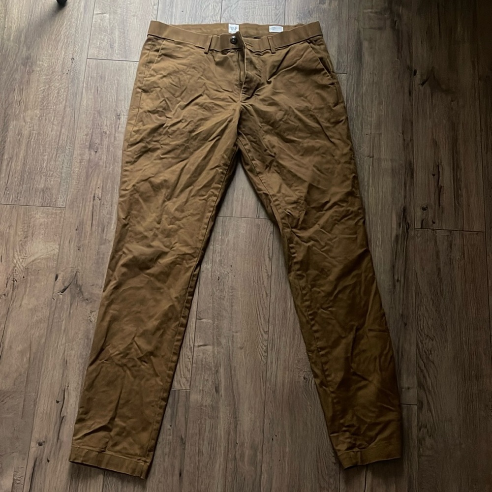 MENS GAP SLIM FIT PANTS 34x34